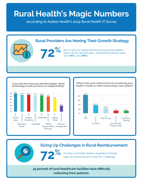 rural health IT infographic