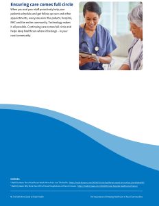 The Definitive Guide to Rural Health - chapter 1